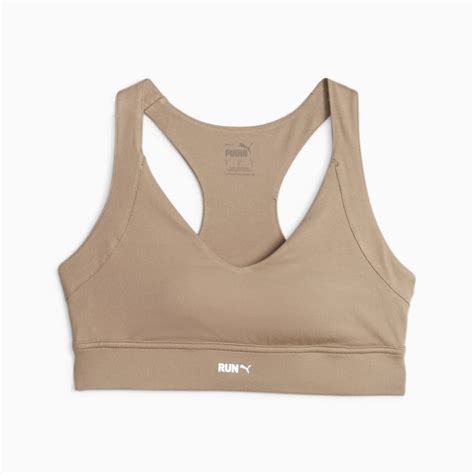 Бра W RUN Women’s High Support Bra | Цвет: Бежевый | Hazelnut | Puma ...