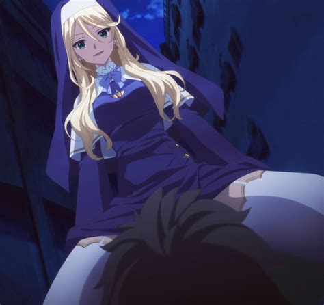 ogata shuu, sharon holygrail, engage kiss, habit, anime screenshot ...