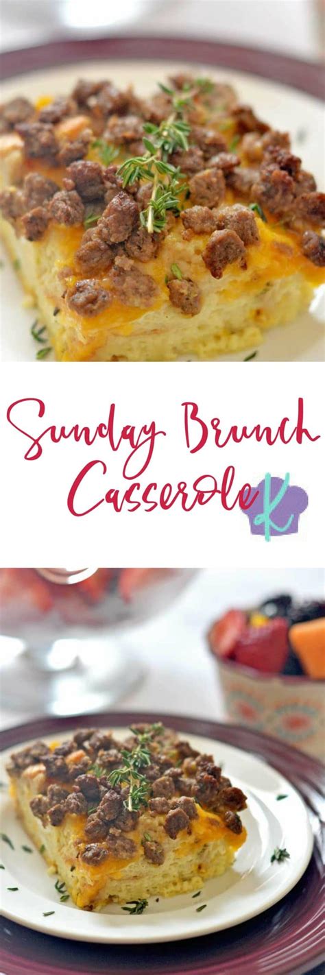 Sunday Brunch Egg Casserole