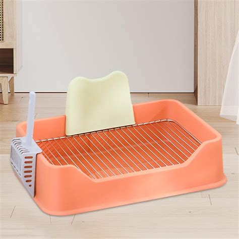 Pet Dog Toilet Puppy Training Potty Tray Easy to Clean Indoor Dog Potty