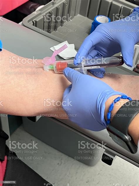 Phlebotomy Blood Draw Medical Procedure Stock Photo - Download Image Now - Adult, Adults Only ...