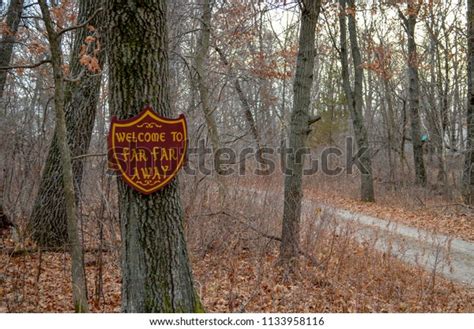 Welcome Far Far Away Sign On Stock Photo 1133958116 | Shutterstock