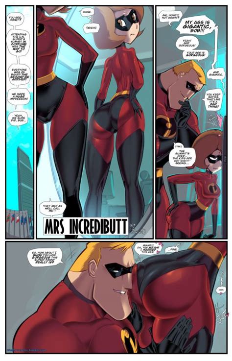 Elastigirl Hentai Comic - Cumception