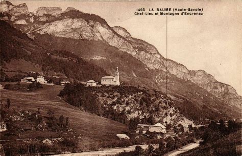 La Baume - Chef-Lieu et Montagne d'Encrenez à La Baume - Cartorum