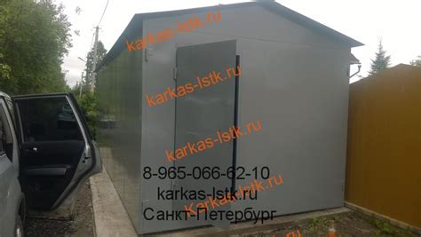 Металический гараж цена - Сталь-Каркас - стальные изделия, каркасное ...