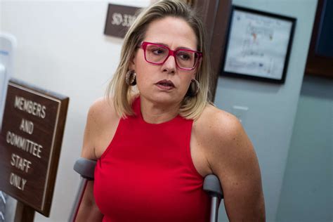 Sen. Kyrsten Sinema claps back after chased into bathroom by pro-Biden ...