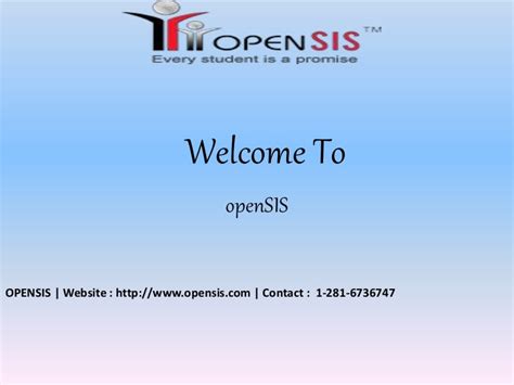 OpenSIS - Features