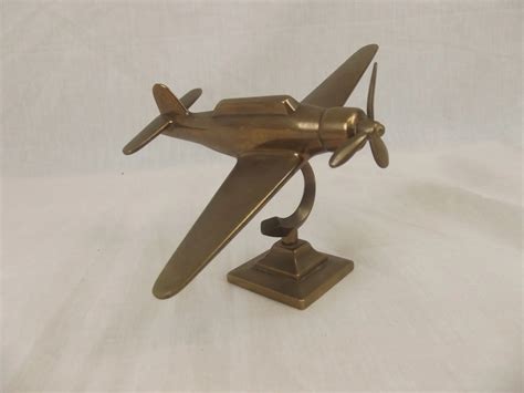 Rare Wartime Brass Model Of The British Blackburn Skua Dive Bomber ...