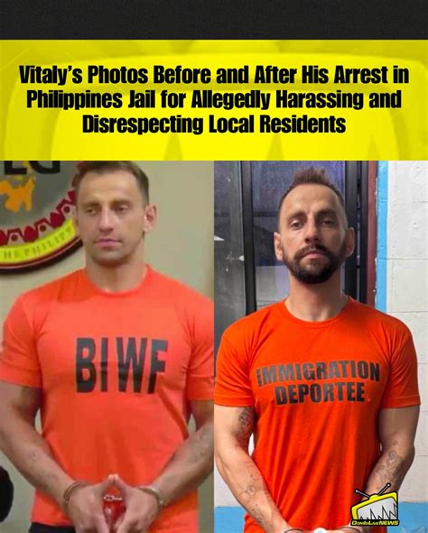 DomIsLive NEWS | Vitaly’s Photos Before and After His Arrest in