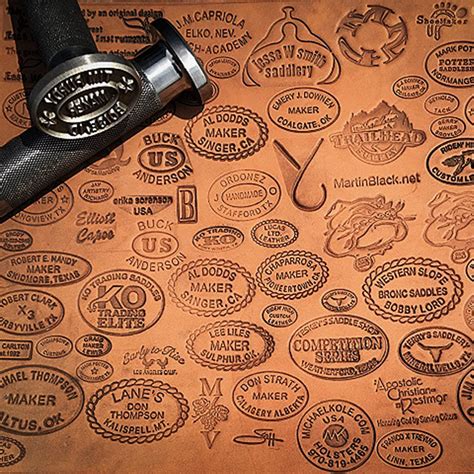 Leather Tooling – tagged "LEATHER TOOLING STAMPS" – Steel Stamps Inc.