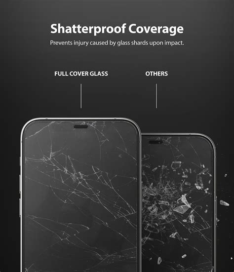 iPhone 12 Pro Max Screen Protector | Invisible Defender Glass Full