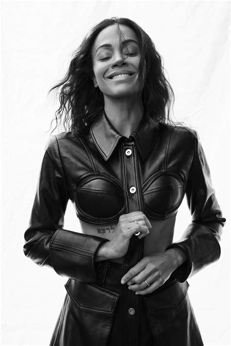 Zoe Saldana - Marie Claire UK January 2023 • CelebMafia