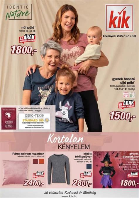 41 hét. [10/10/2022-31/10/2022] Brosúránk - KiK. Kik - Akciós katalógus