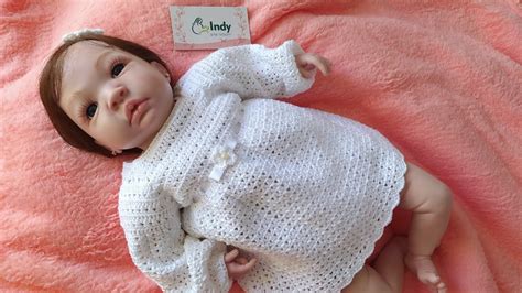 Bebê Reborn De Crochê - Vestidinho de Crochê para Bebê Reborn - YouTube