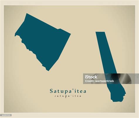 peta modern satupaitea ws ilustrasi stok  gambar