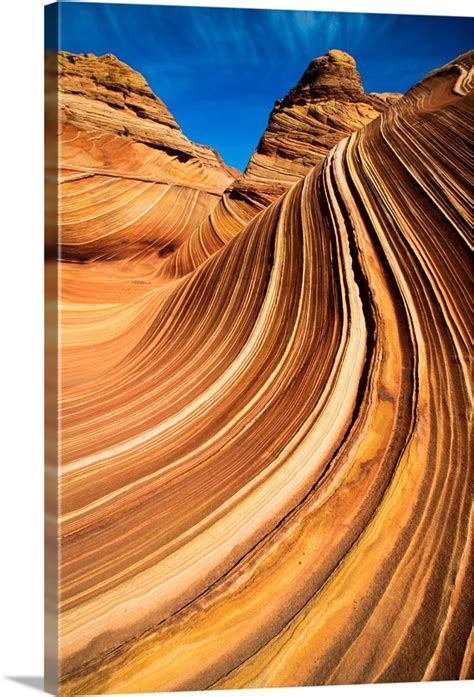 Close-Up Of The Wave, Paria Canyon-Vermilion Cliffs Wilderness, Arizona ...