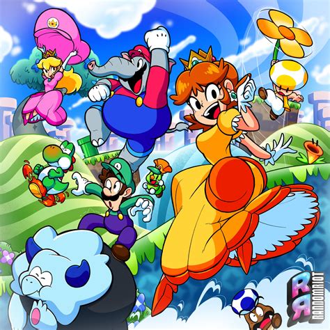 Princess Daisy - Super Mario Bros. - Image by WrandomWriot #4296835