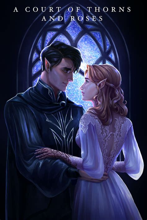 ACOTAR “movie poster” I made for Shelflove Crate’s October box : acotar