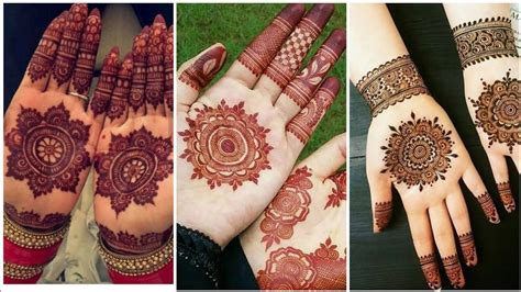 mandala fronthand mehndi designs ideas video dulhan mehndi youtube