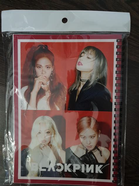 blackpink notebook, Hobbies & Toys, Memorabilia & Collectibles, K-Wave ...