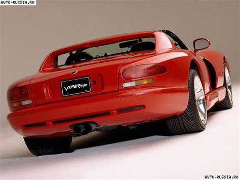 Dodge Viper II: цена, технические характеристики, фото Додж Вайпер II ...
