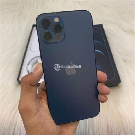 hp iphone  pro gb pasific blue  normal icloud kosong