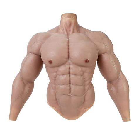 SMITIZEN Silicone Muscle Suit Upgraded Version Male Chest with Arms