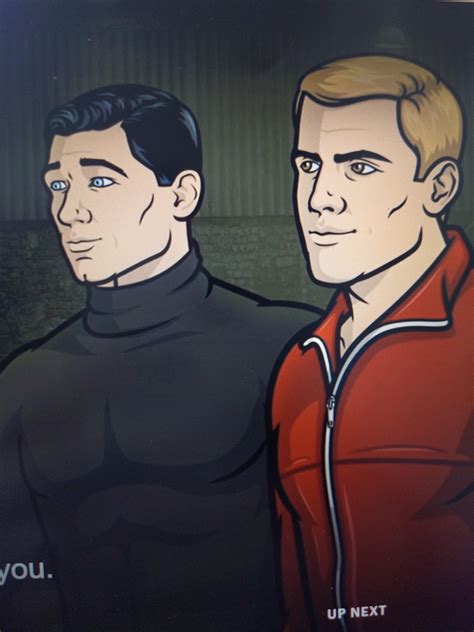 I absolutely LOVE when Barry and archer are friends here it is just so