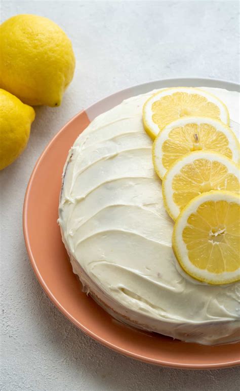 vegan lemon cake simple 7