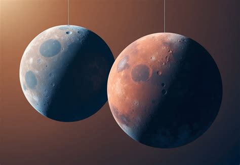 mars moons  red neighbors fascinating celestial companions