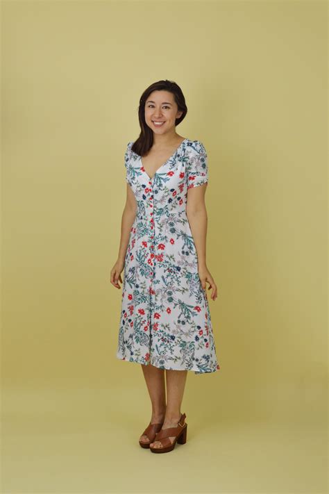 Kew Dress by Nina Lee - Bloomsbury Square Dressmaking Fabric