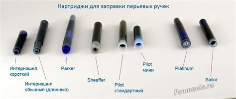 О чернильных картриджах - на penmania.ru