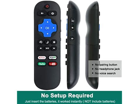 Remote Compatible with Roku TV