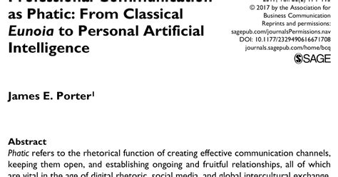 professional communication  phatic