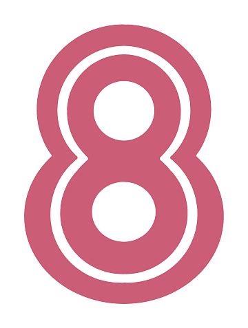 8 Stock Illustration - Download Image Now - Number, Number 8, Color ...