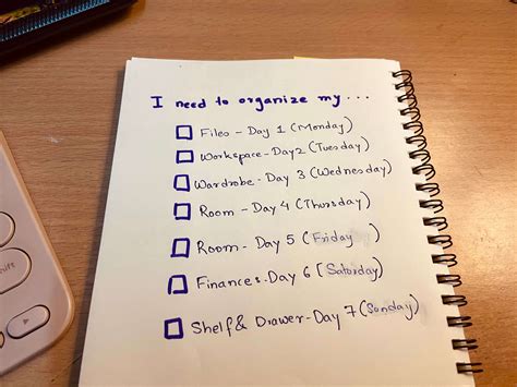 Get organized: 9 steps to start organizing your life - Vishaka Blone