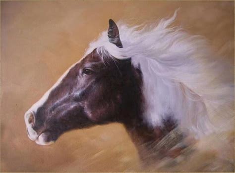 Captivating Horse Head Painting: Canvas Wall Art - Shop Now!