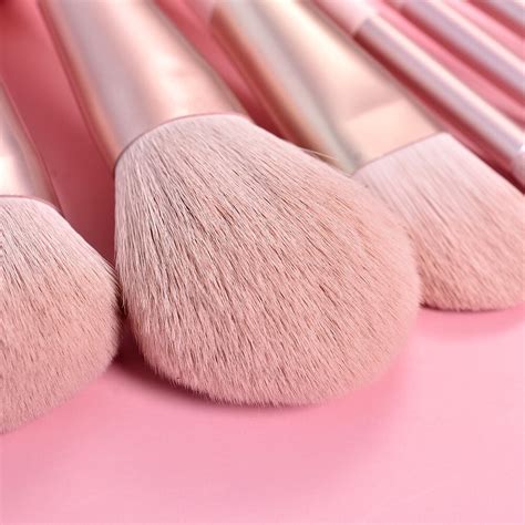 Pink Makeup Brush Set (11 Pcs) - Life Changing Products