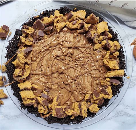 Peanut Butter Fudge Pie - Portlandia Pie Lady
