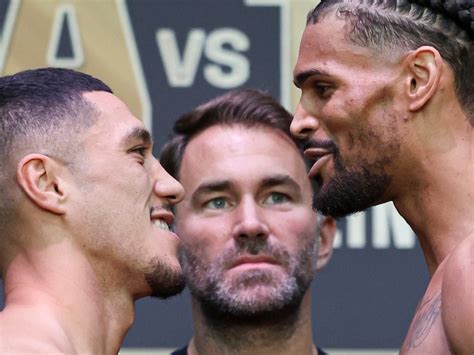 Photos: Jai Opetaia, Jordan Thompson - Set For IBF Title Battle at OVO Arena - Boxing News