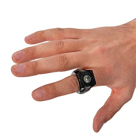 Green Lantern - energy ring with light effect | Elbenwald