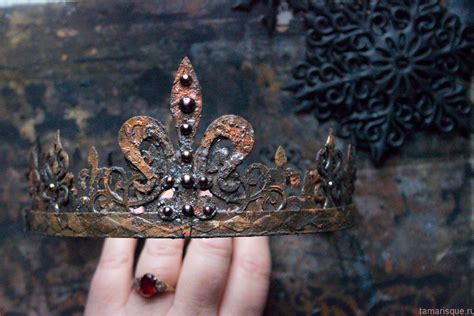 Делаем металлическую корону из картона | Tamarisque