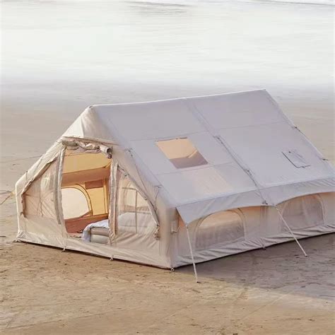 Luxury Large Inflatable 8 Person Yurt Tent For Family Outdoor Camping ...