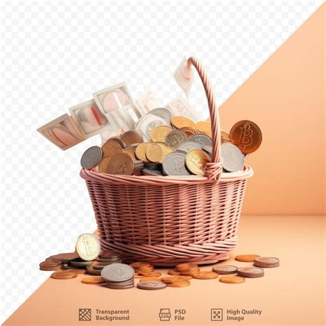 basket  coins   basket  money  coins premium ai