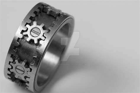 Kinekt Design Gear Ring by PixieAndHerPixels on DeviantArt