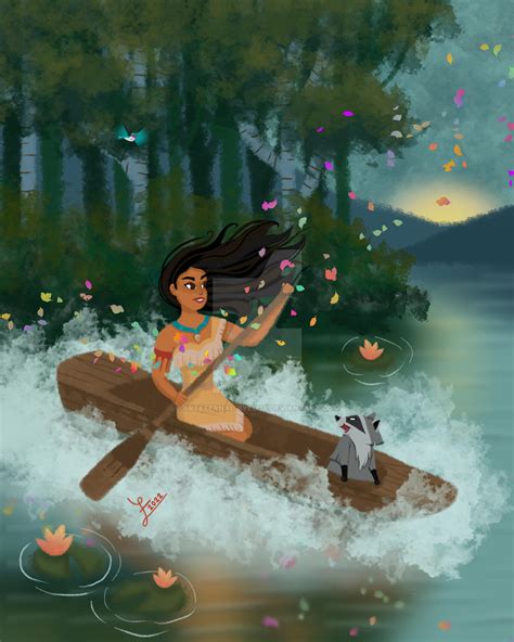 Disney Pocahontas 1995 by ArtEternal-byElise on DeviantArt