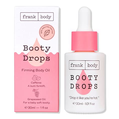 frank body Booty Drops Firming Body Oil | Ulta Beauty