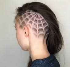 undershave designs - Google Search | Female undercut long hair, Edgy ...
