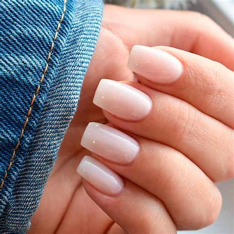 Exquisite Short Acrylic Nails To Suit Allt | NailDesignsJournal Plain ...