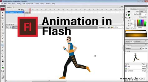 animation  flash steps  creating motion tween animation  flash